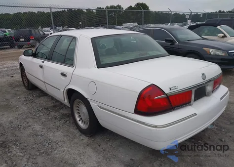 2002 Mercury Grand Marquis Ls из США, поврежденный, VIN 2MEFM75W92X657970